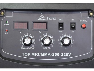 Полуавтомат сварочный инверторный TSS TOP MIG/MMA-250 цена