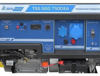Бензогенератор TSS SGG 7500ЕA с блоком АВР