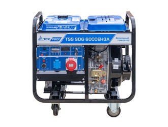 Купить дизельный генератор TSS SDG 6000EH3A цена