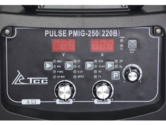 Купить полуавтомат TSS PULSE PMIG-250 с пульсом для сварки алюминия