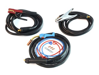 Горелка 501D с водяным охлаждением, кабель с клеммой заземления, кабель с электрододержателем