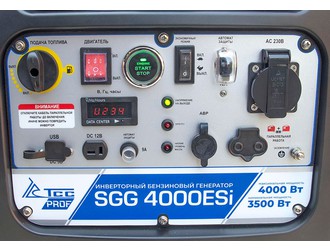 Бензогенератор инверторный SGG 4000ESi 4 кВт