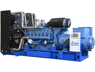 Высоковольтный дизельный генератор 900 кВт TBd 1240TS-6300 (АД-900С-Т6300-1РМ9)